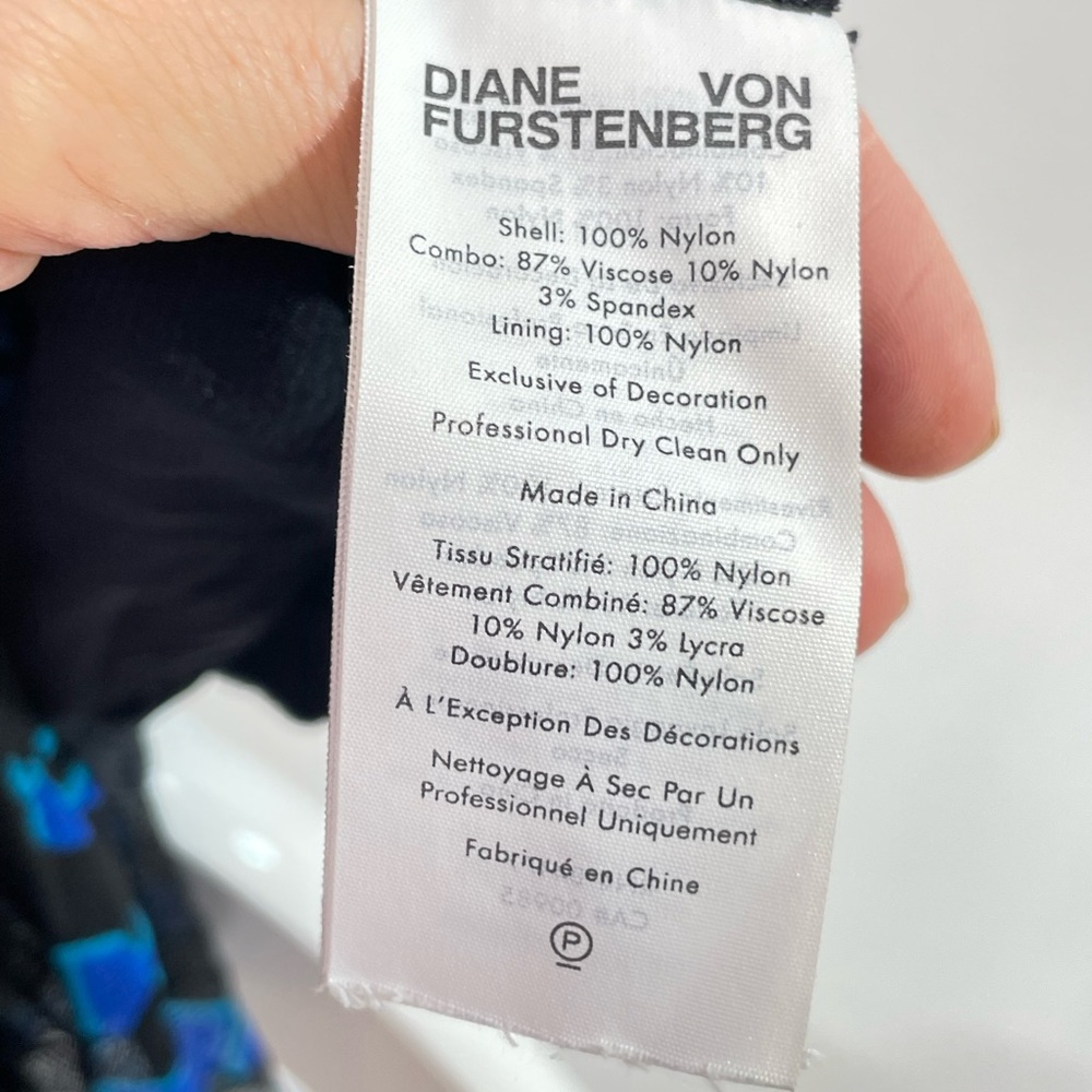 Diane von Furstenberg Kristie Dress, XL - Picture 10 of 10